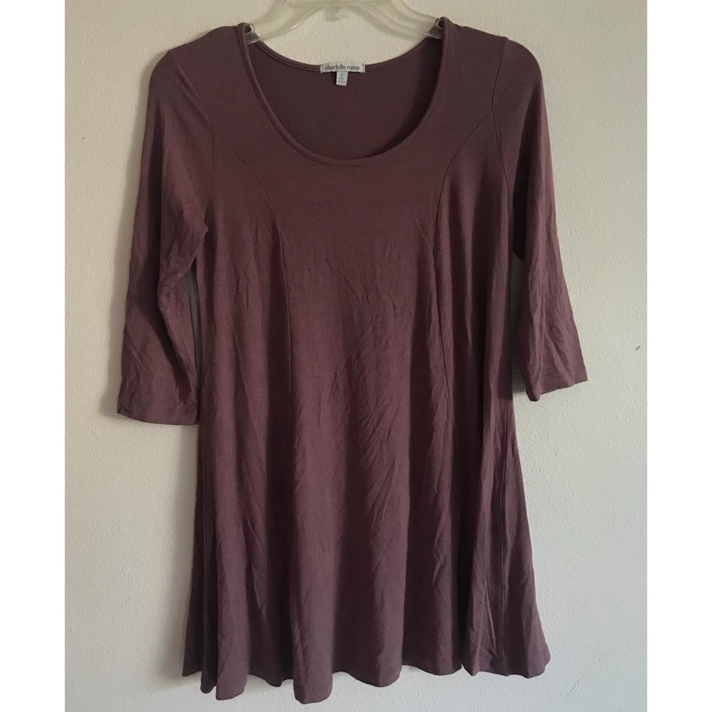 NWOT Mauve 3/4 Sleeve Dress